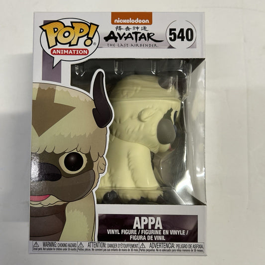 Funko Pop! Vinyl Nickelodeon Avatar The Last Air Bender Appa #540 Collectible