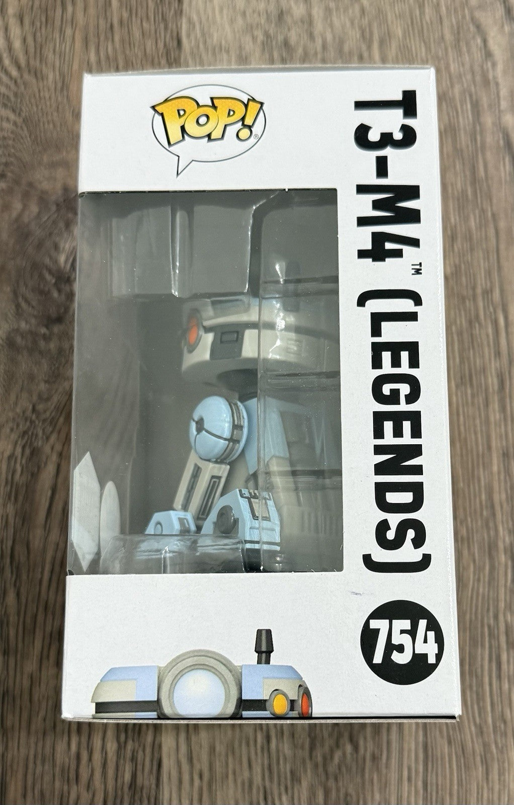 Funko Pop! Star Wars - T3-M4 (Legends) #754 Funko Shop Exclusive w/ Protector