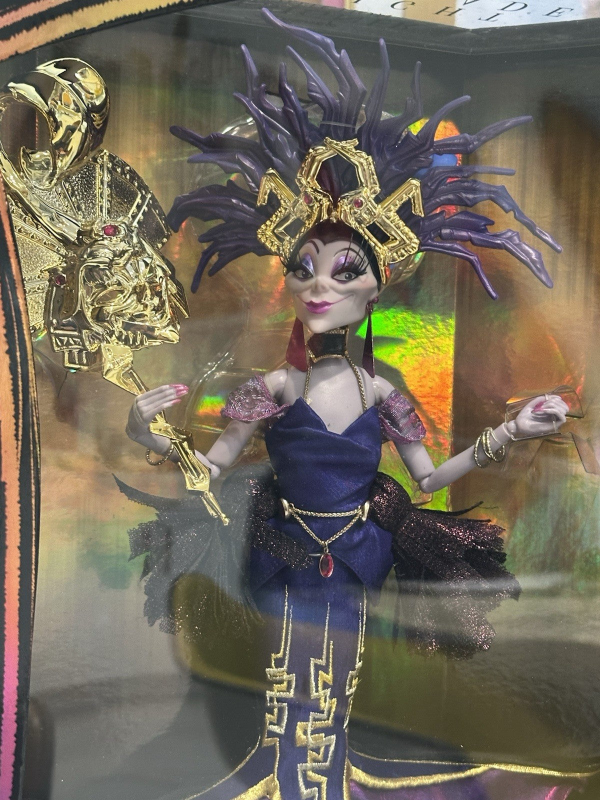 Disney Designer Midnight Masquerade Villains Yzma Doll Limited Ed 1/4500 NIB
