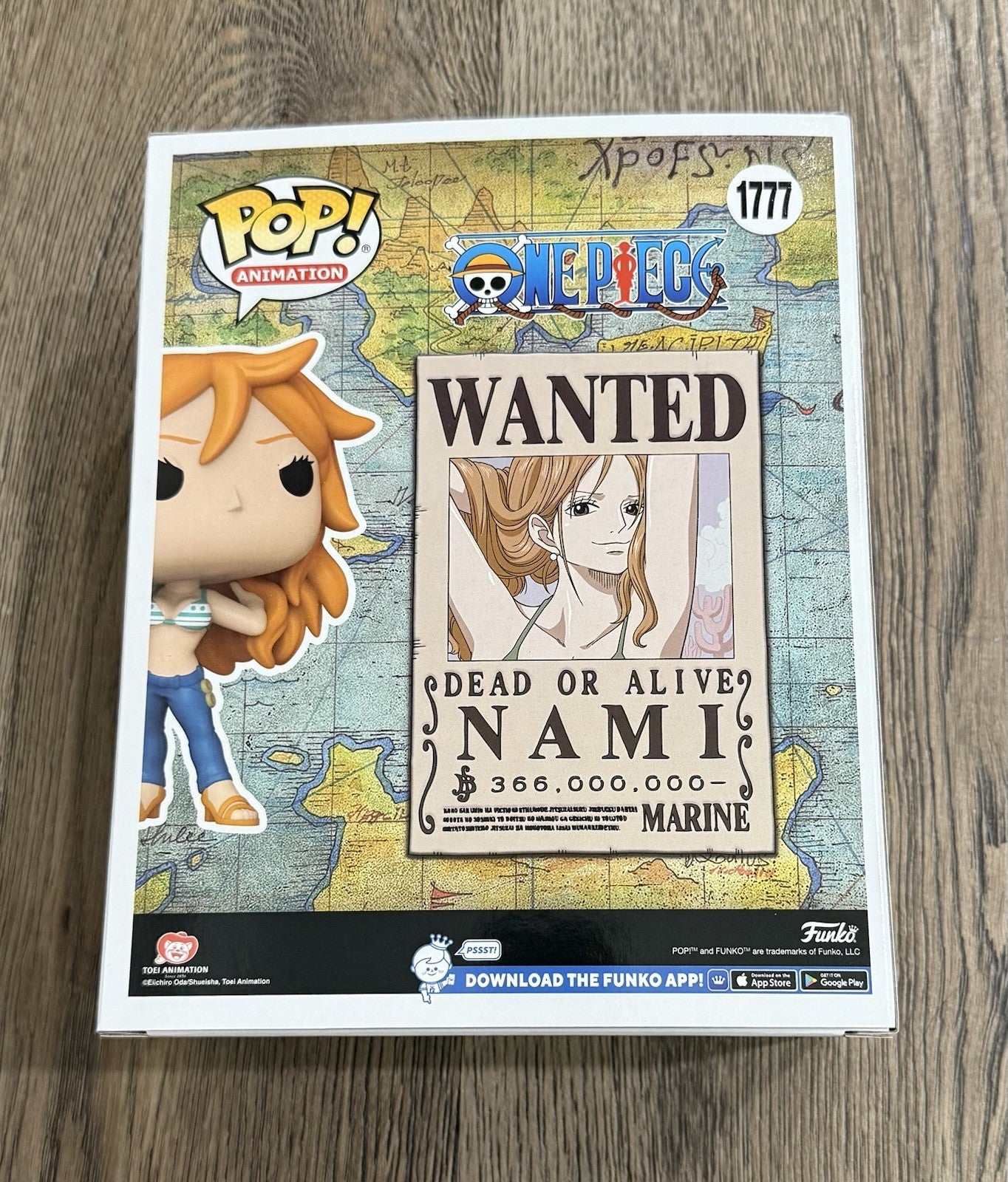 Funko Pop! One Piece - Nami Wanted Poster #1777 Target Exclusive