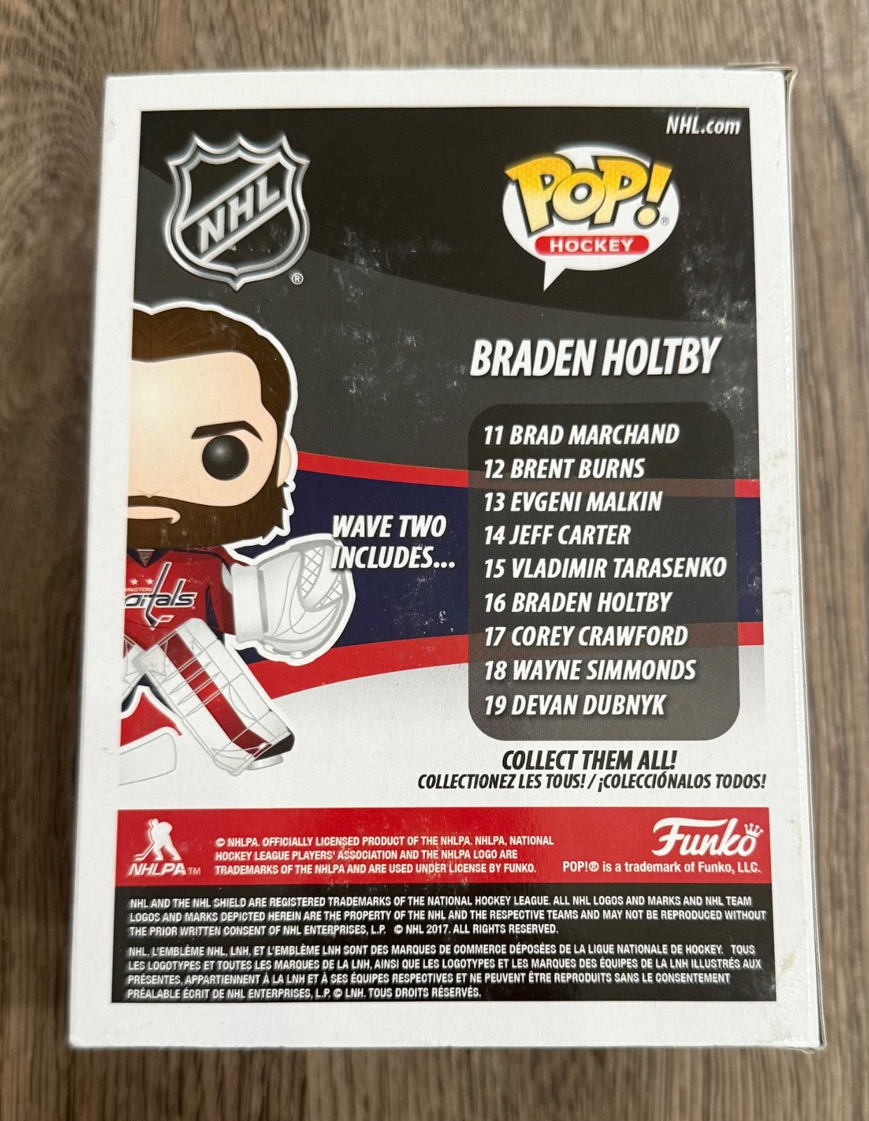 Funko Pop! NHL Hockey Washington Capitals Braden Holtby #16 Vaulted See Photos