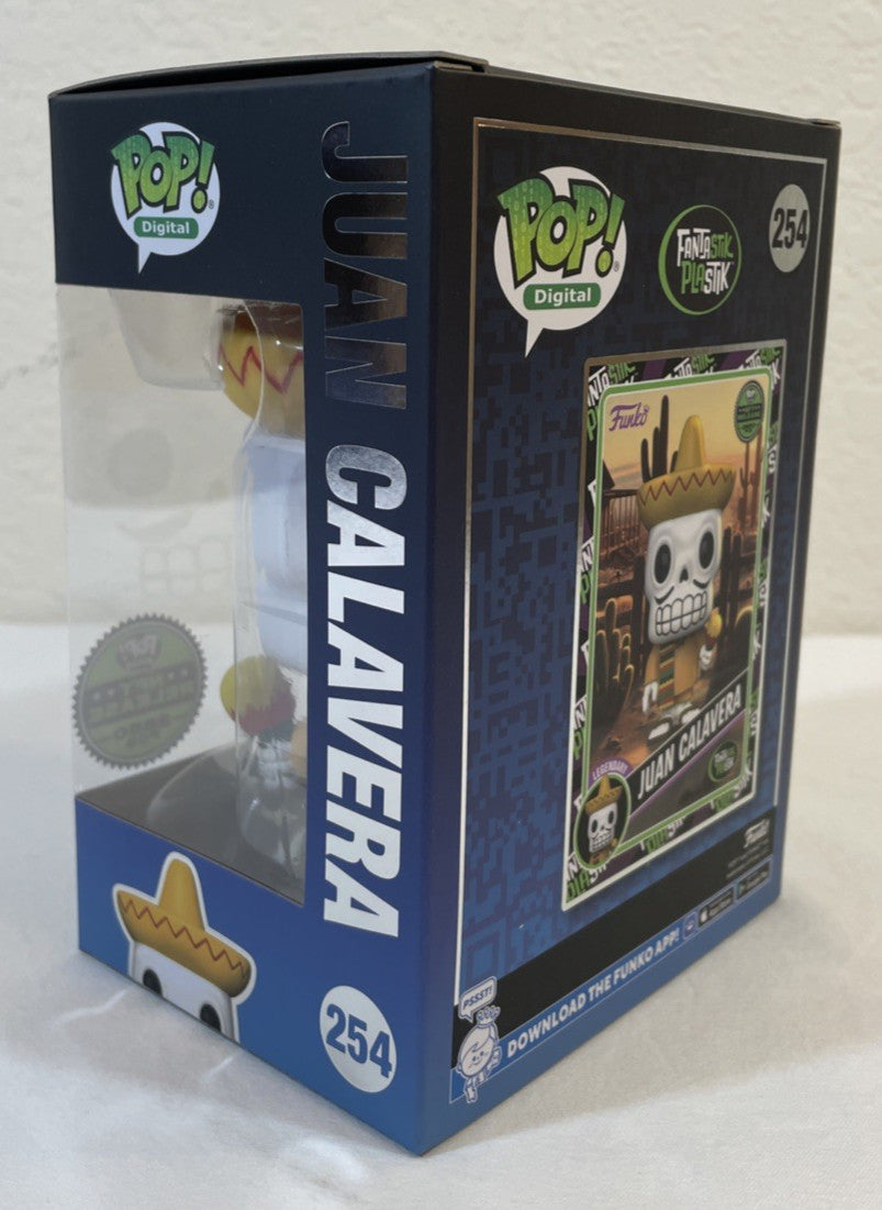 Funko Pop! Vinyl: Digital Fantastik Plastik Juan Calavera #254 w/Protector
