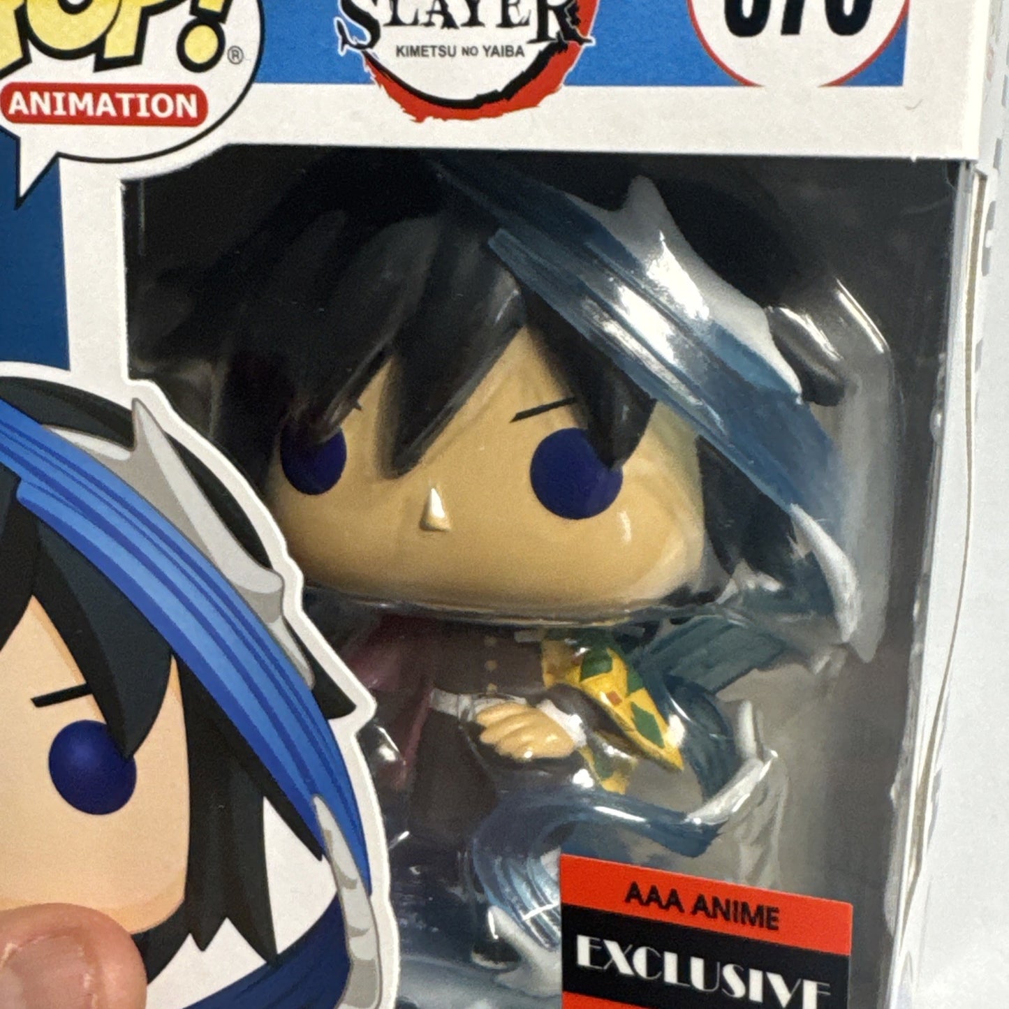 Funko Pop! #876 Demon Slayer Kimetsu no Yaiba Giyu Tomioka AAA Anime Exclusive