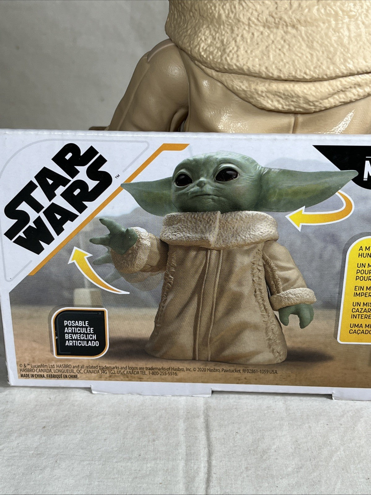 The Child (Grogu) 6.5” Posable Action Figure – Star Wars Mandalorian - New