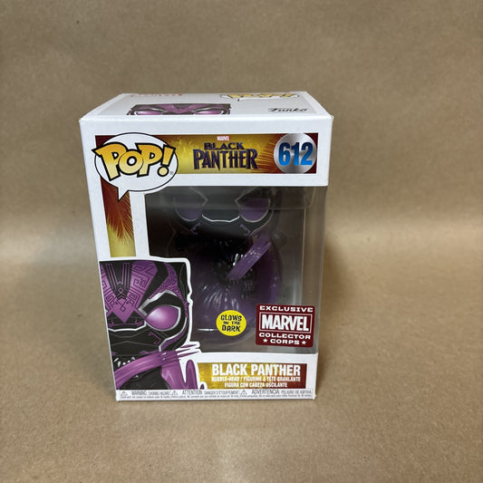 Funko Pop! Vinyl: Marvel - Black Panther (Glows in the Dark) - Amazon Marvel...