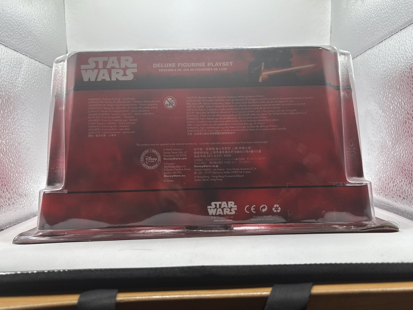 Star Wars The Force Awakens Deluxe Figurine Playset 10 Disney Store BRAND NEW