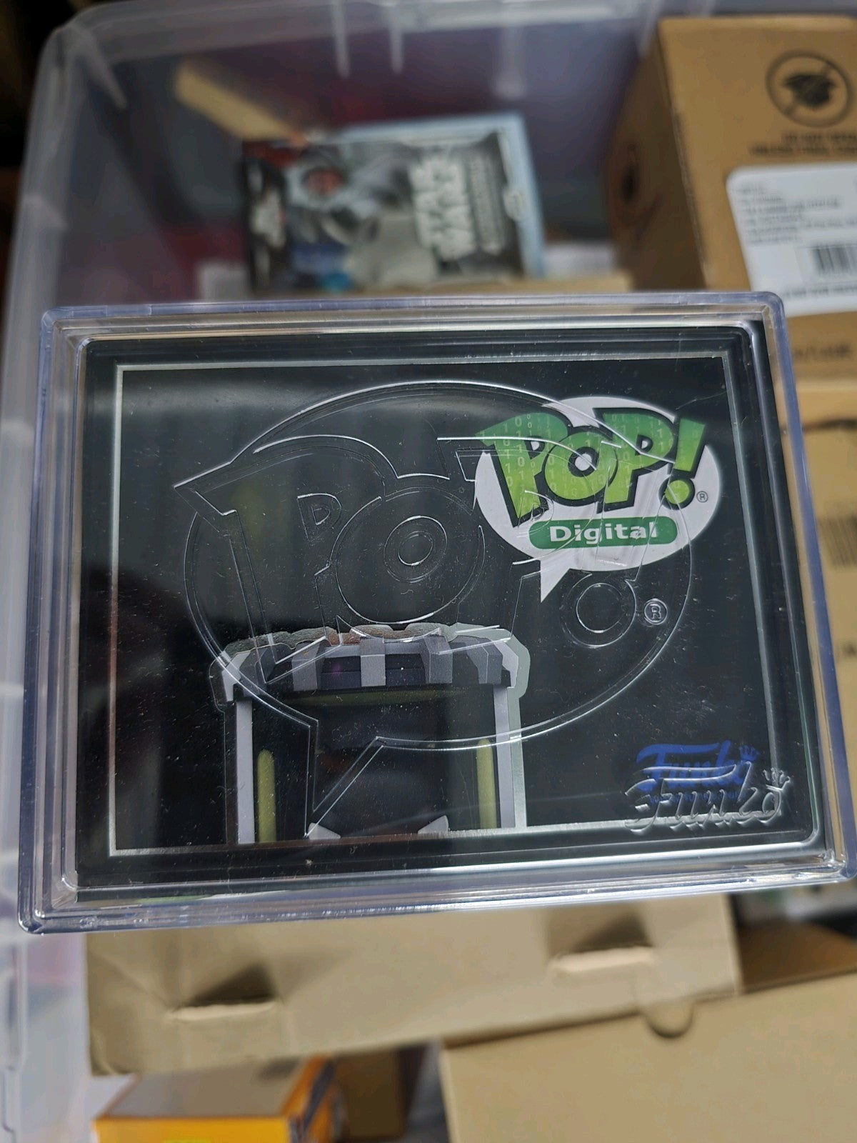 Funko Pop! Digital - DC Heroes: Batman #307 GITD Ultra LE 5000 w/ Protector