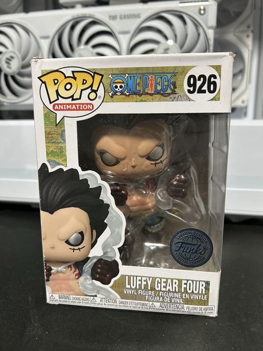 Funko POP! One Piece Luffy Gear Four (Metallic) Special Edition Exclusive