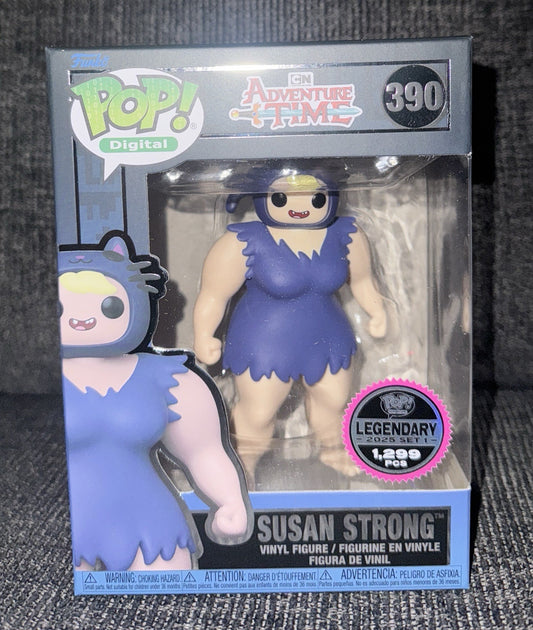 Funko Pop Digital Exclusive Adventure Time Susan Strong LE 1,299 Protector