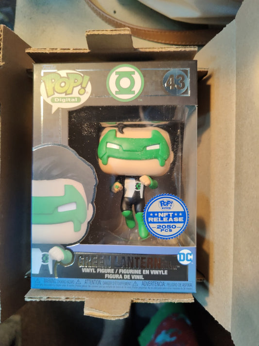 Funko Pop Digital DC Green Lantern Kyle Rayner 43 EPIC Physical pop