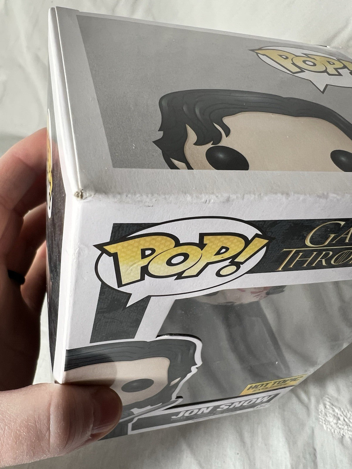 Funko Pop! Game of Thrones Jon Snow #07 Vinyl Figure Hot Topic Exclusive New A2