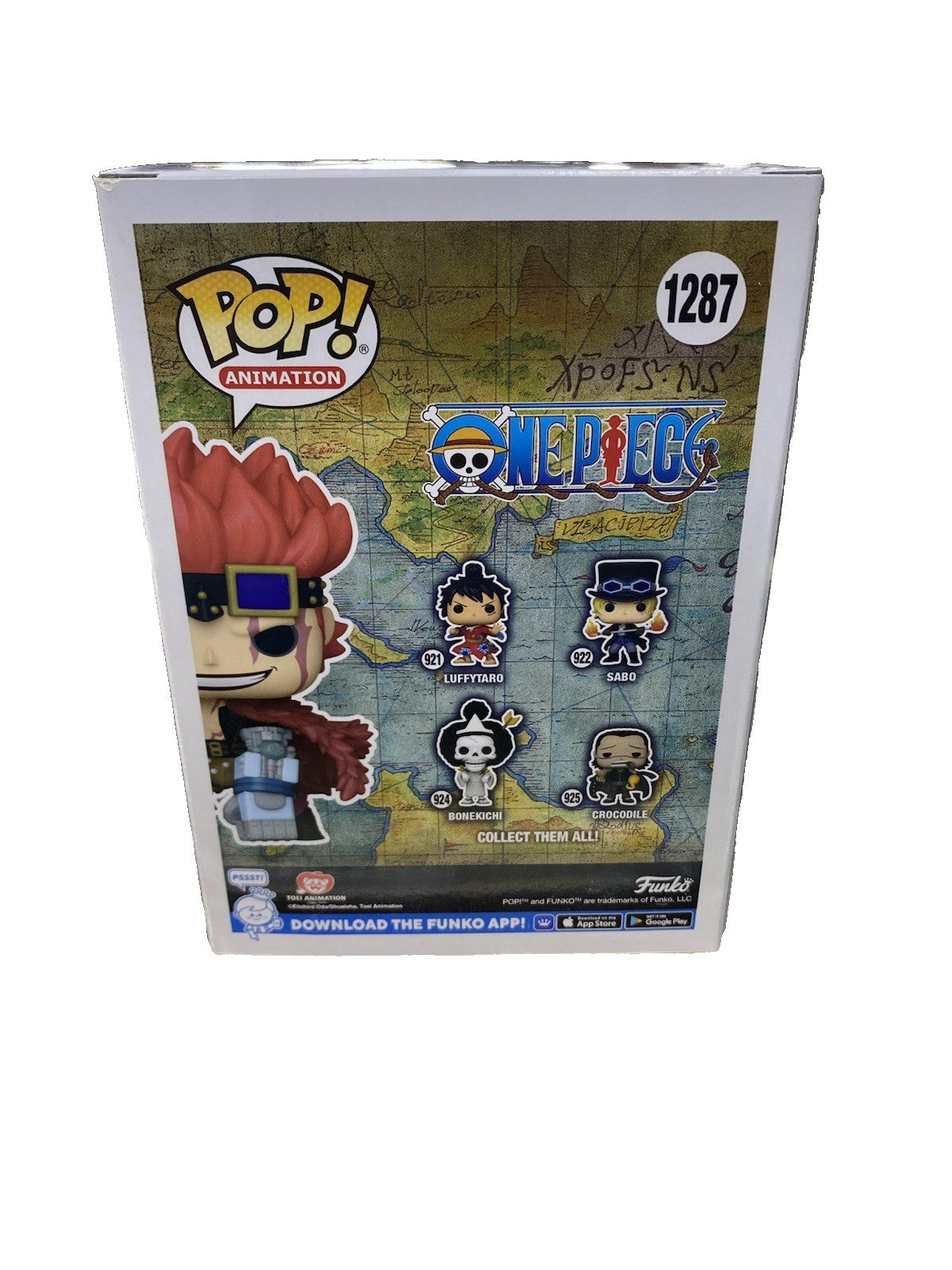 Eustass Kid POP! One Piece #1287 Comic Con Africa 2023 Limited Edition MIB