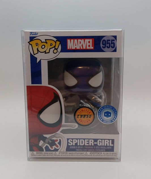 Disney POP Marvel Spider-Girl # 955 Limited Chase Edition Bobble-Head Protector