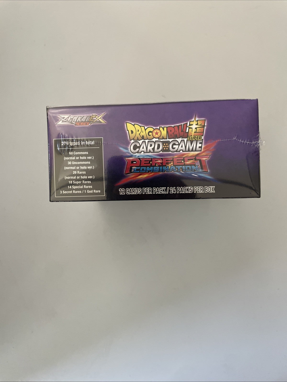 Dragon Ball Super Card Game Perfect Combination Booster Box Sealed