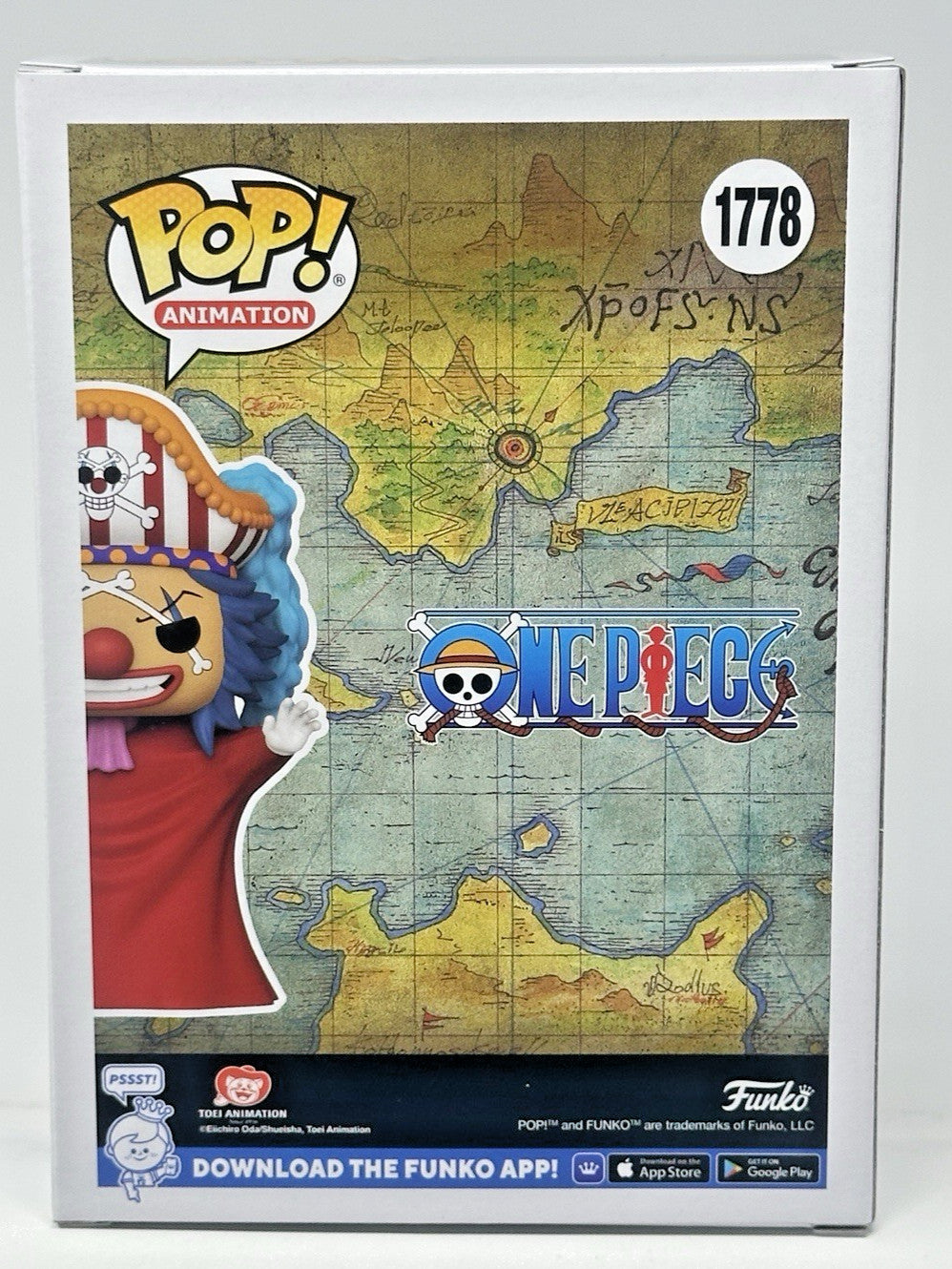 Funko Pop! One Piece: Buggy the Genius Jester #1778 Chalice Excl. w/Protector