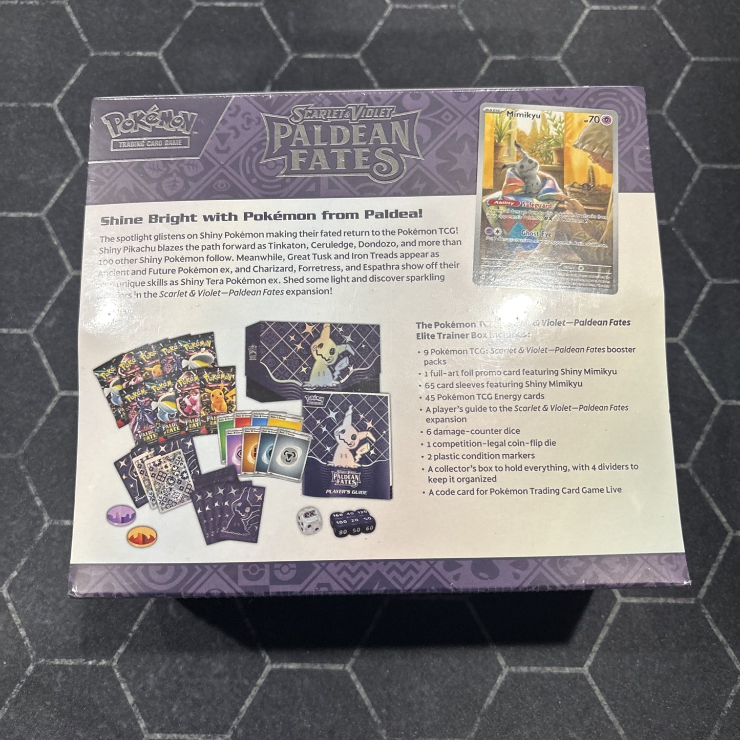 Pokemon TCG Scarlet & Violet Paldean Fates Elite Trainer Box (ETB) Sealed