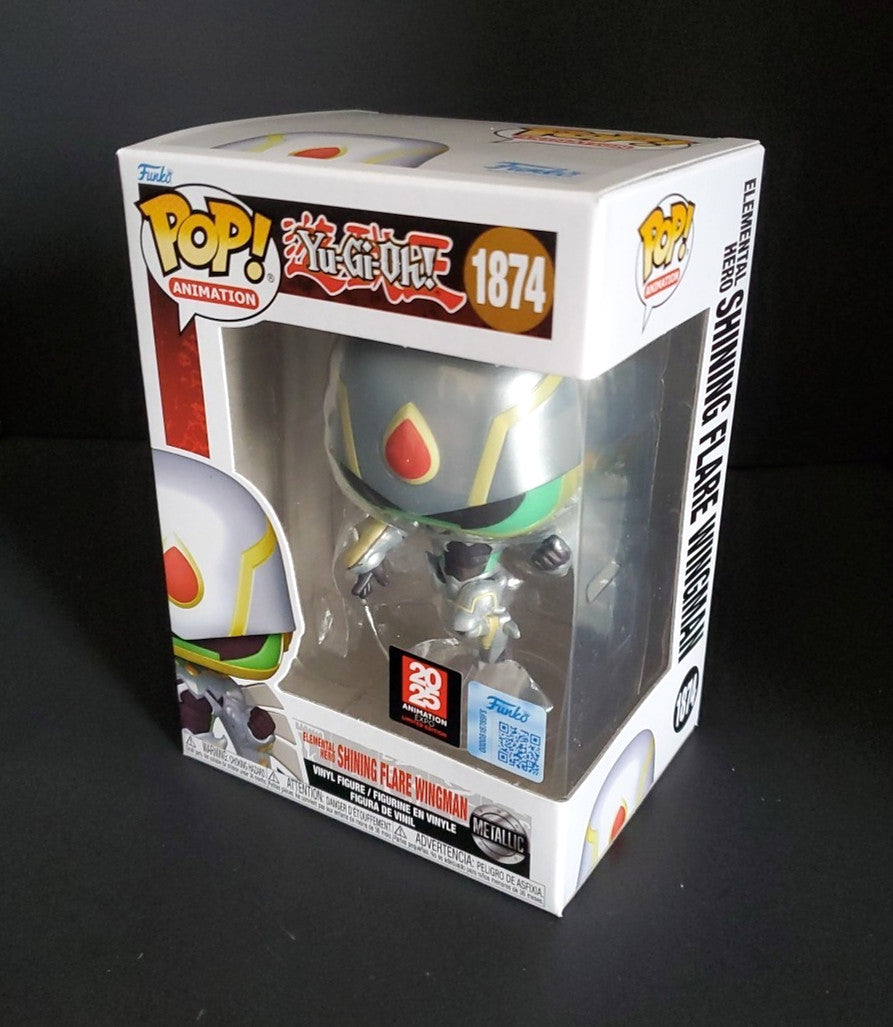Funko Pop! Yu-Gi-Oh! Elemental Hero Shining Flare Wingman 2025 Anime Expo - MINT