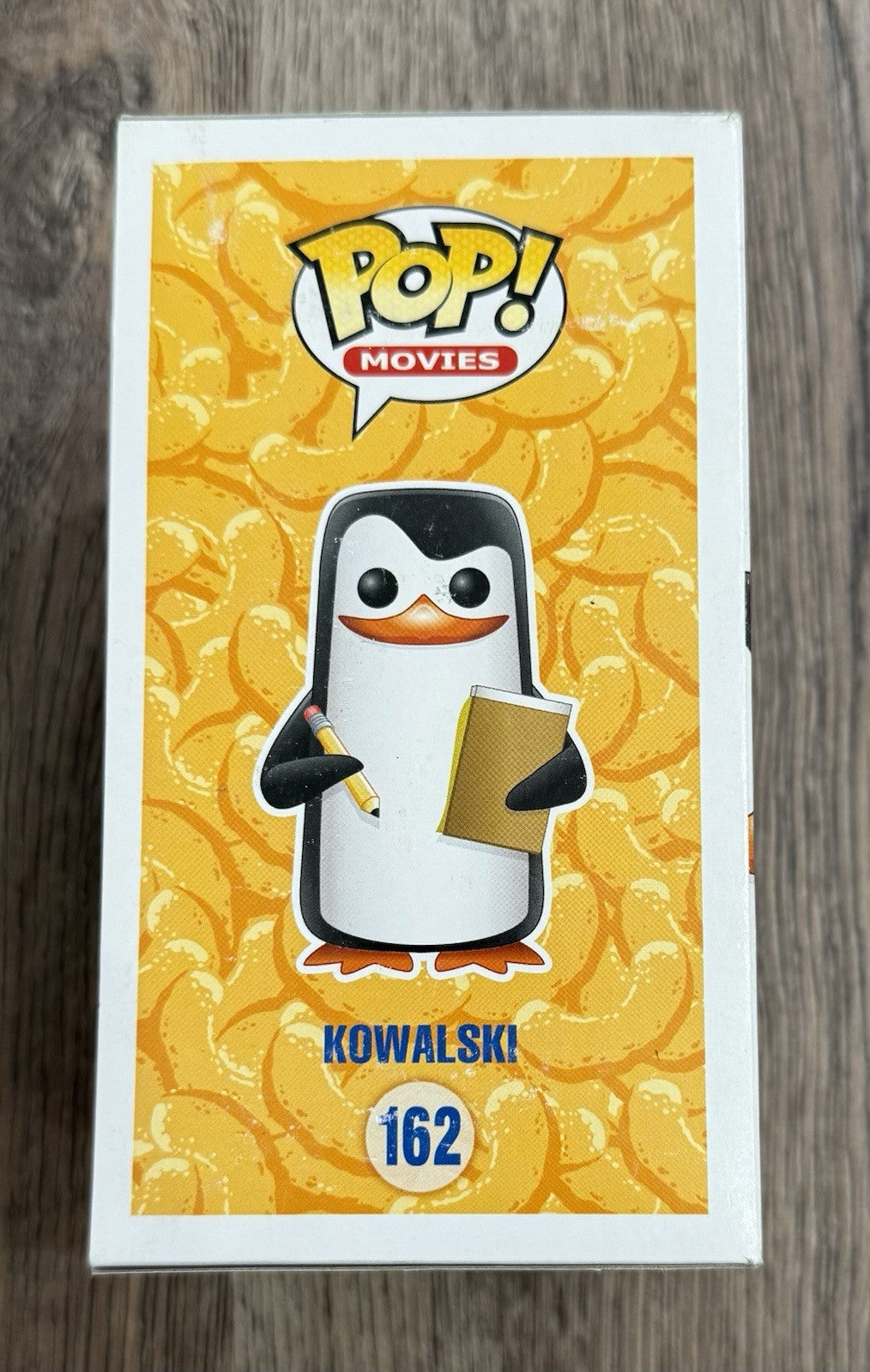 Funko Pop! Penguins Of Madagascar Kowalski #162 Vaulted w/ Protector See Photos