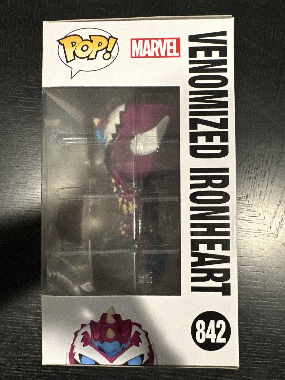 Funko Pop Exclusive Vinyl Venomized Ironheart #842 Spider-Man