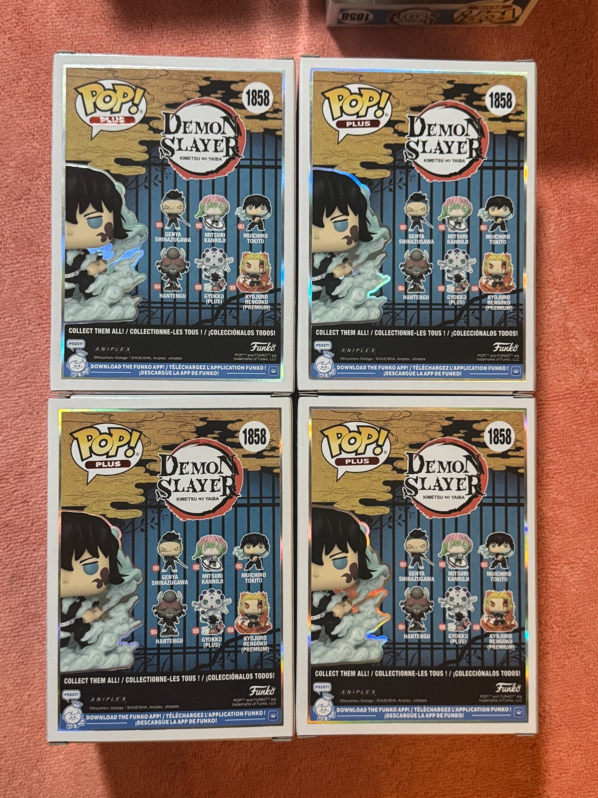Funko Pop! Plus Demon Slayer Muichiro Tokito #1858 Funko Shop Exclusive