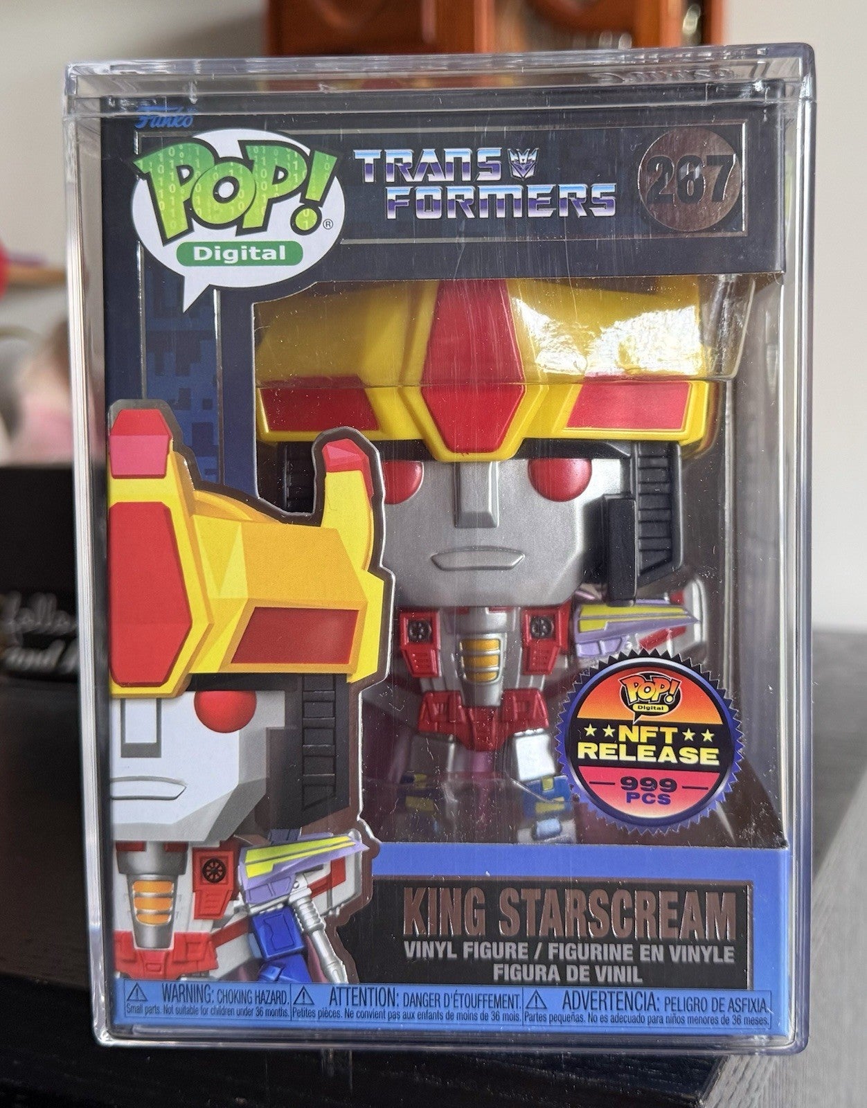 GRAIL Funko Pop Digital: KING STARSCREAM #267 Transformers Series 2 999 Pcs.