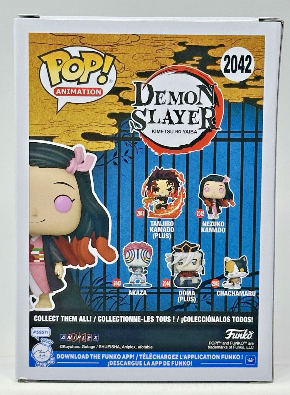 Funko Pop! Demon Slayer: Nezuko Kamado #2042 w/Premium Protector - READ