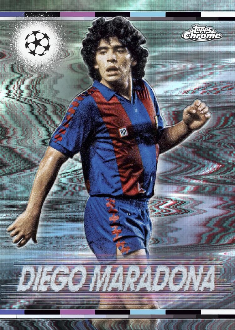 2023/24 TOPPS CHROME UEFA CLUB COMPETITIONS SOCCER 7-PACK BLASTER BOX