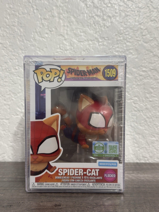 Funko Pop! Marvel: Spider-Man - Spider-Cat #1509 + Protector LE5000 *In Hand*