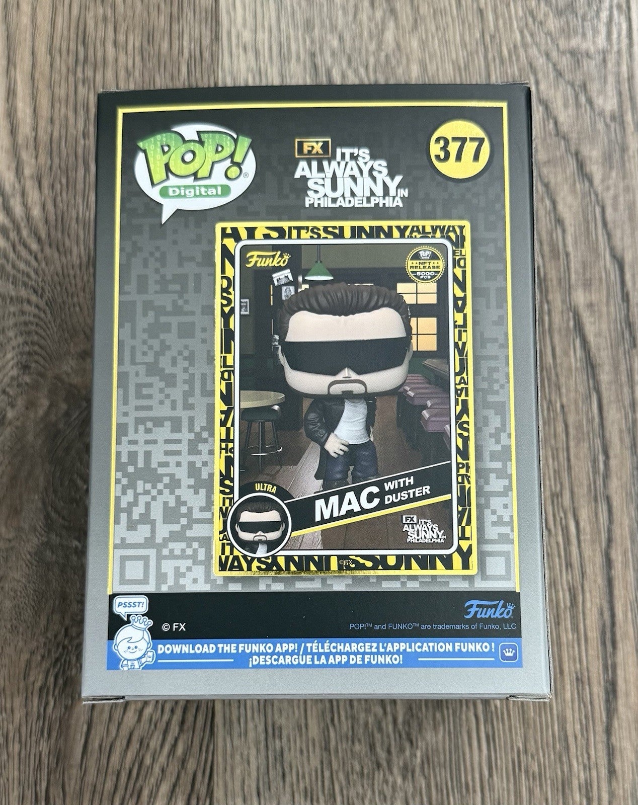 Funko Pop! Digital It’s Always Sunny In Philadelphia Mac With Duster #377 LE5000