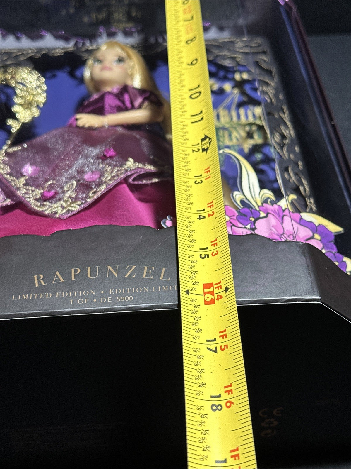 Disney RAPUNZEL Limited Edition Doll Midnight Masquerade Designer Collection