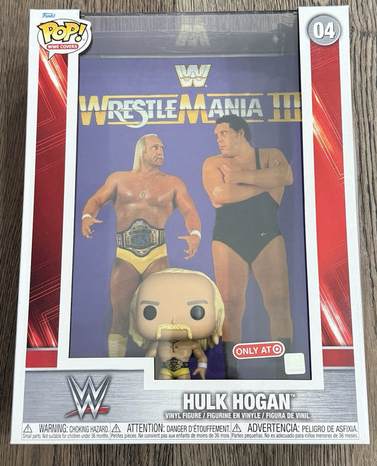 Funko Pop! WWE Covers - Hulk Hogan #4 Wrestlemania III Target Exclusive