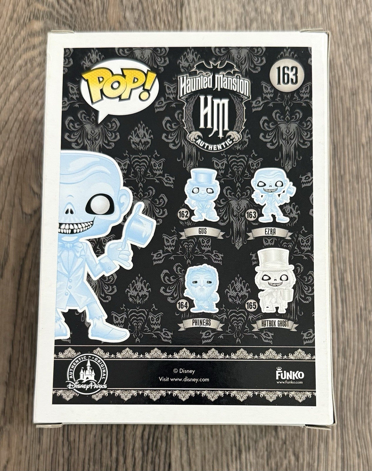 Funko Pop! The Haunted Mansion - Ezra #163 Disney Parks Exclusive w/ Protector