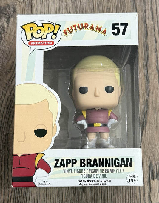 Funko Pop! Futurama - Zapp Brannigan #57 Vaulted w/ Protector