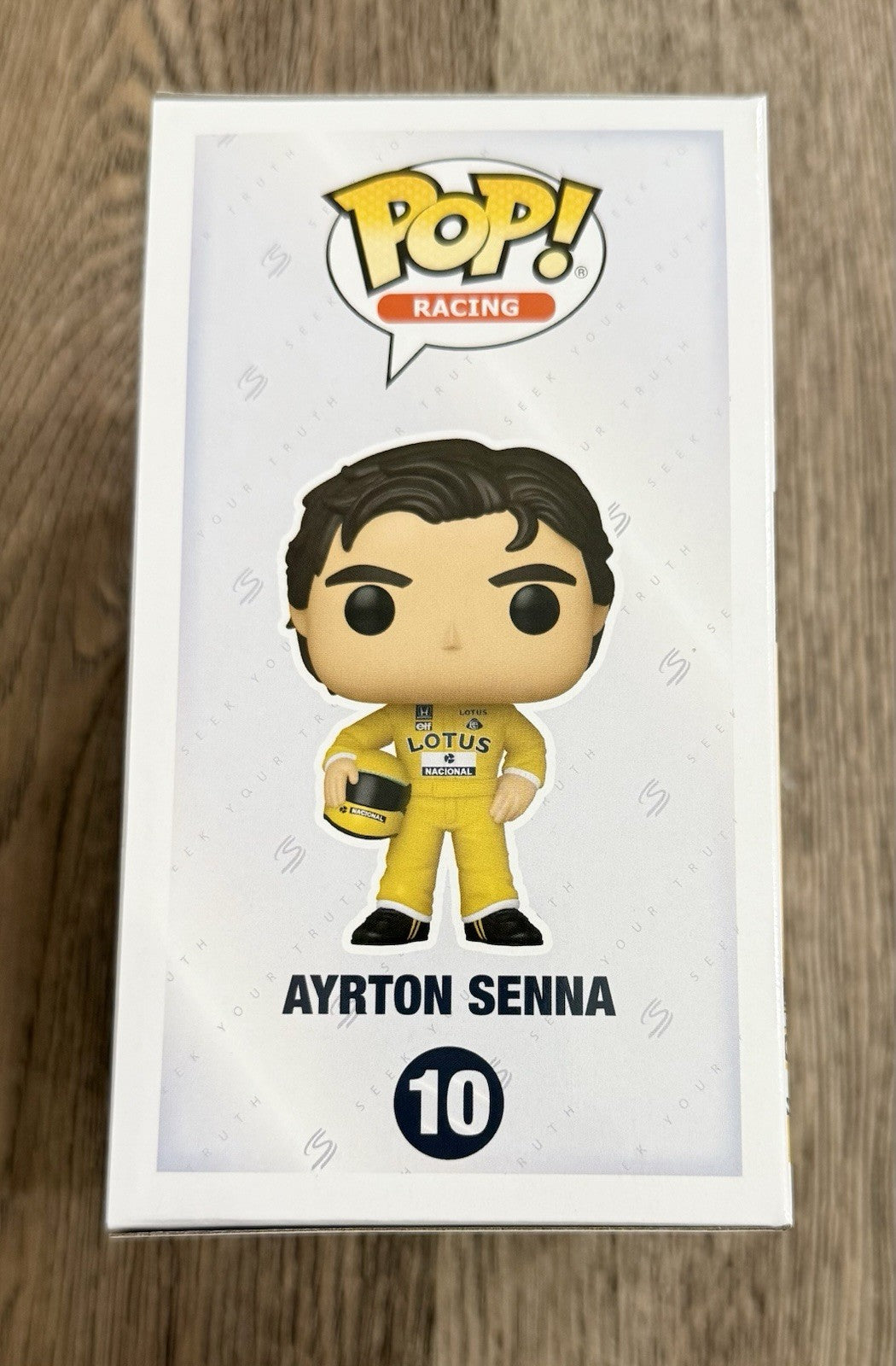 Funko Pop! Racing - Ayrton Senna (Lotus Suit) #10 Funko Shop Exclusive