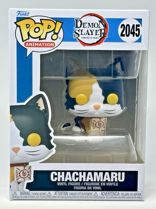 Funko Pop! Demon Slayer: Chachamaru #2045 w/Premium Protector - READ