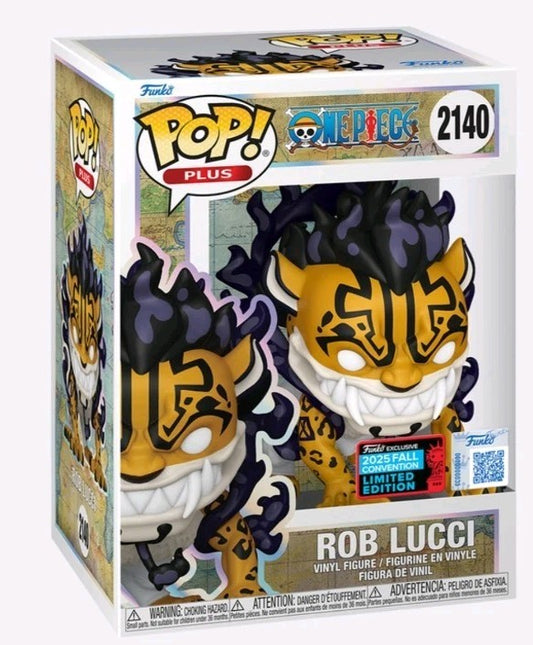Funko NYCC Shared Sticker Exclusive One Piece Rob Lucci Preorder