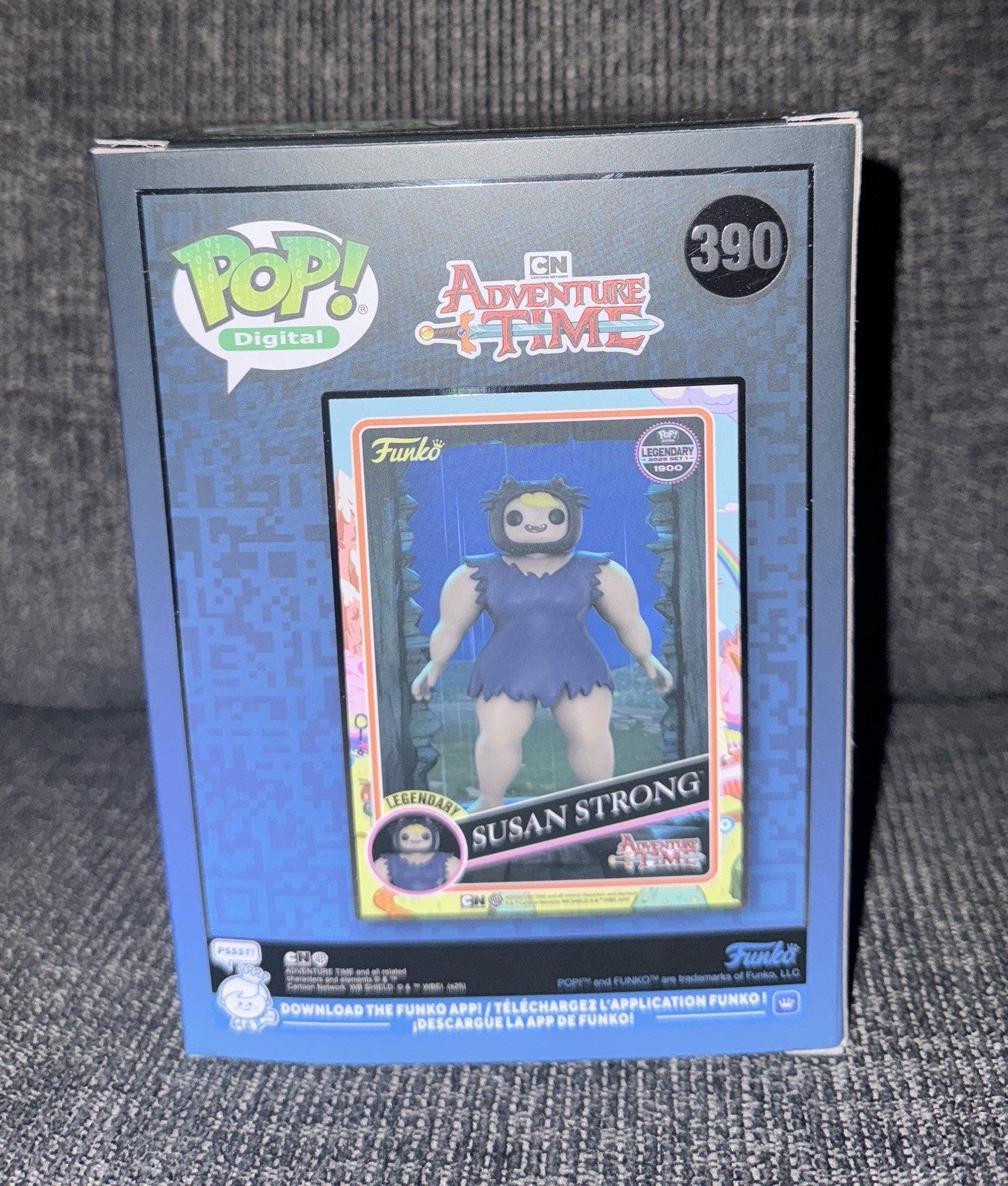 Funko Pop Digital Exclusive Adventure Time Susan Strong LE 1,299 Protector
