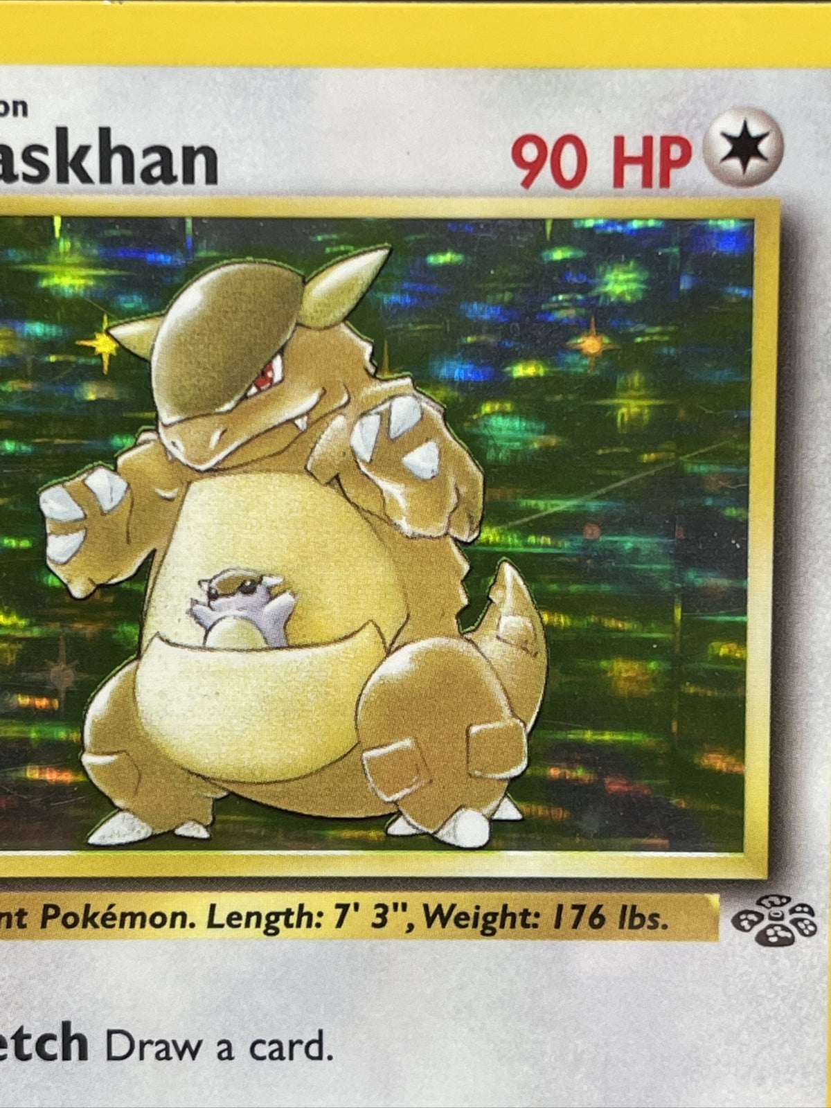PSA 7 NM Kangaskhan 5/64 Jungle Set Holo Pokemon Trading Card