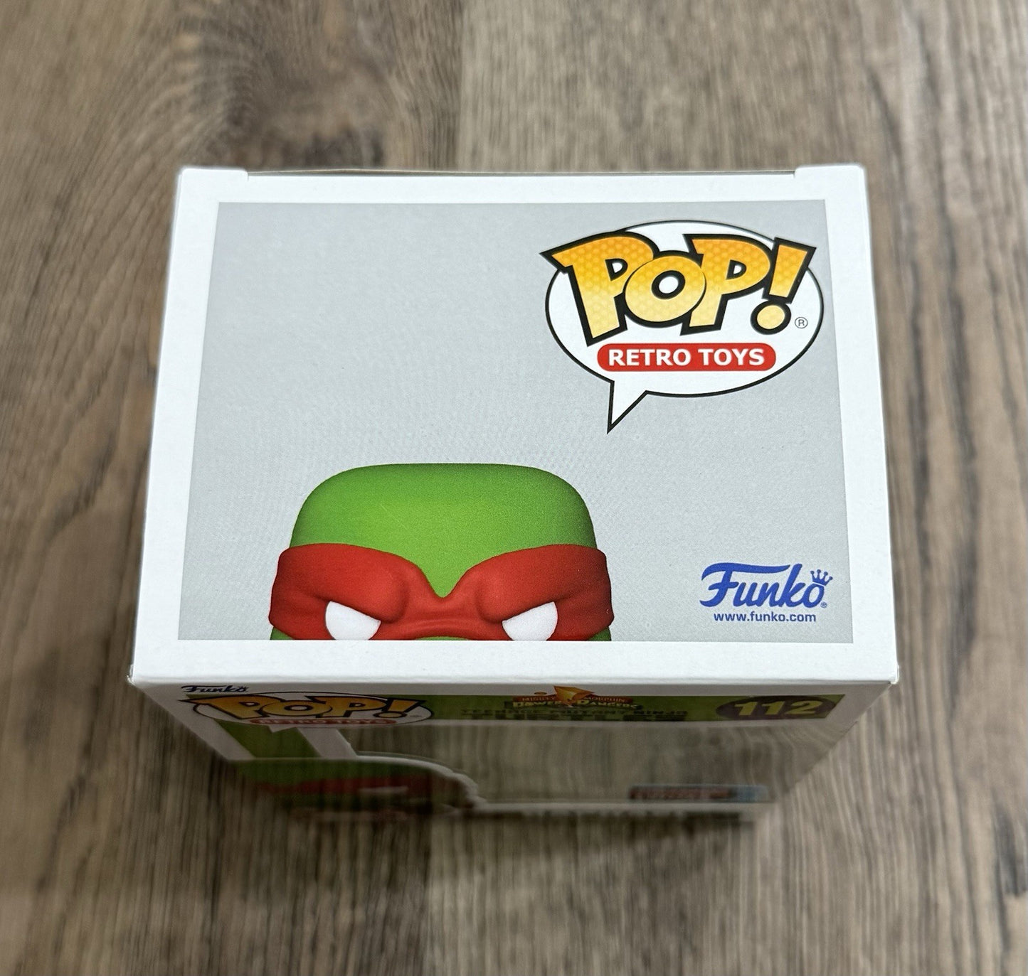 Funko Pop! TMNT X Power Rangers - Raphael #112 2022 Fall Convention Exclusive