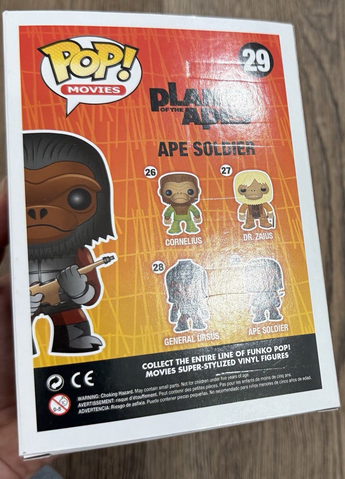 Funko Pop! Movies - Planet Of The Apes: Ape Soldier #29 Vaulted (2013)
