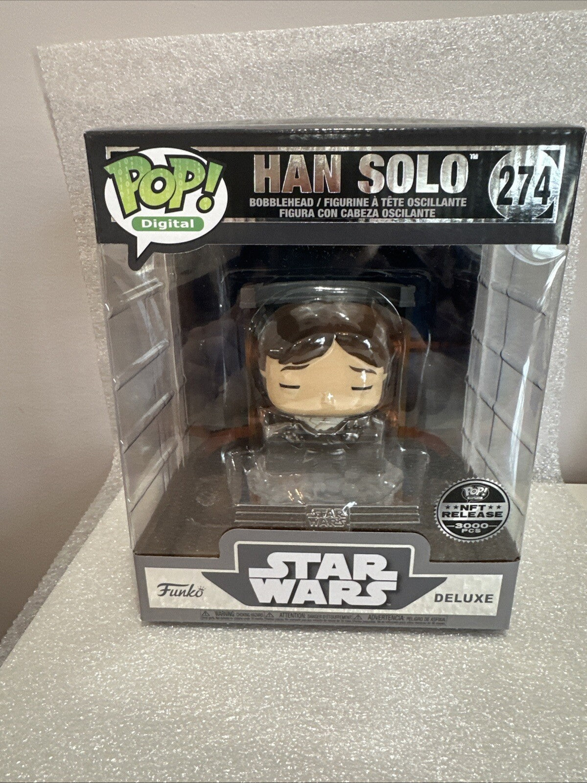 Funko Pop! Deluxe: Star Wars - Han Solo (Digital Pop! Release) - Funko...