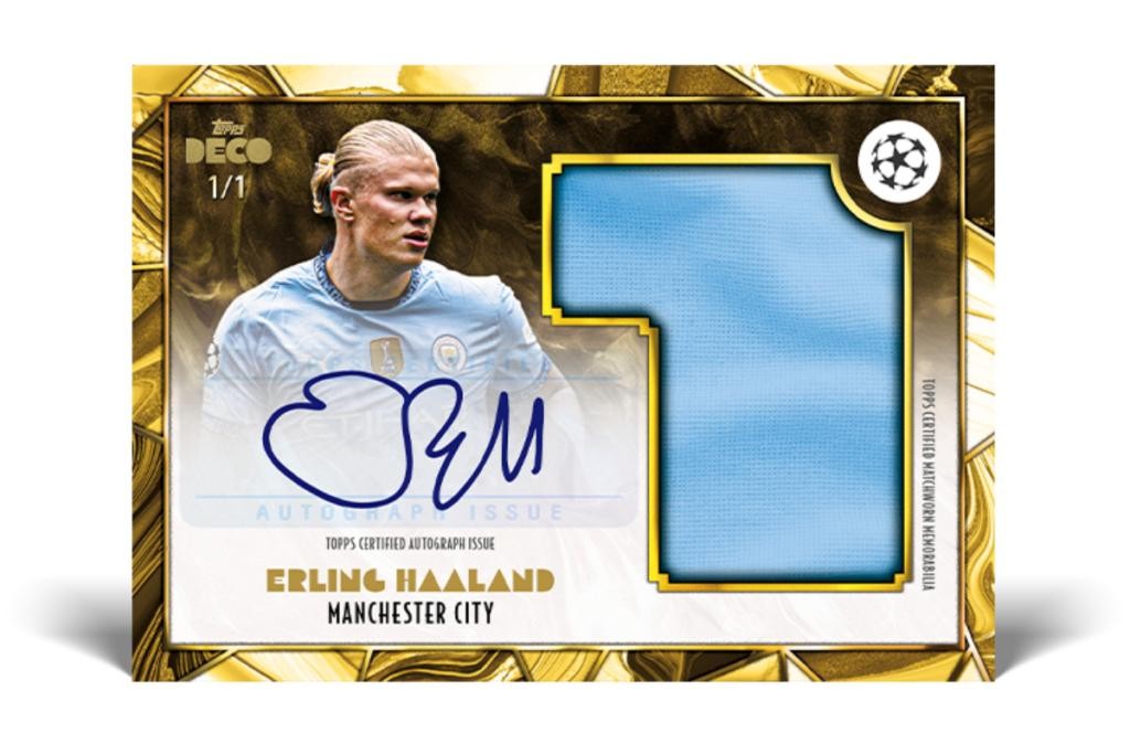 2024/25 TOPPS DECO UEFA CLUB COMPETITIONS SOCCER HOBBY BOX