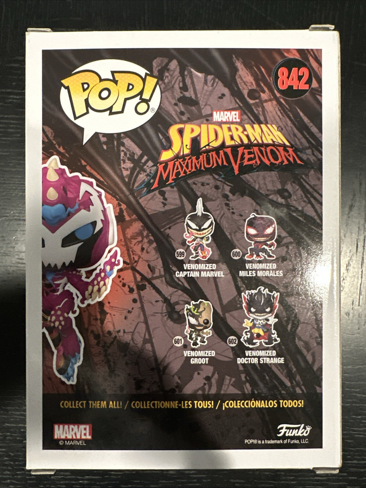 Funko Pop Exclusive Vinyl Venomized Ironheart #842 Spider-Man