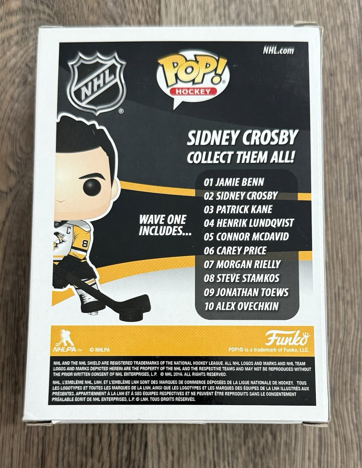 Funko Pop! NHL Hockey Pittsburgh Penguins Sidney Crosby #02 Exclusive See Photos
