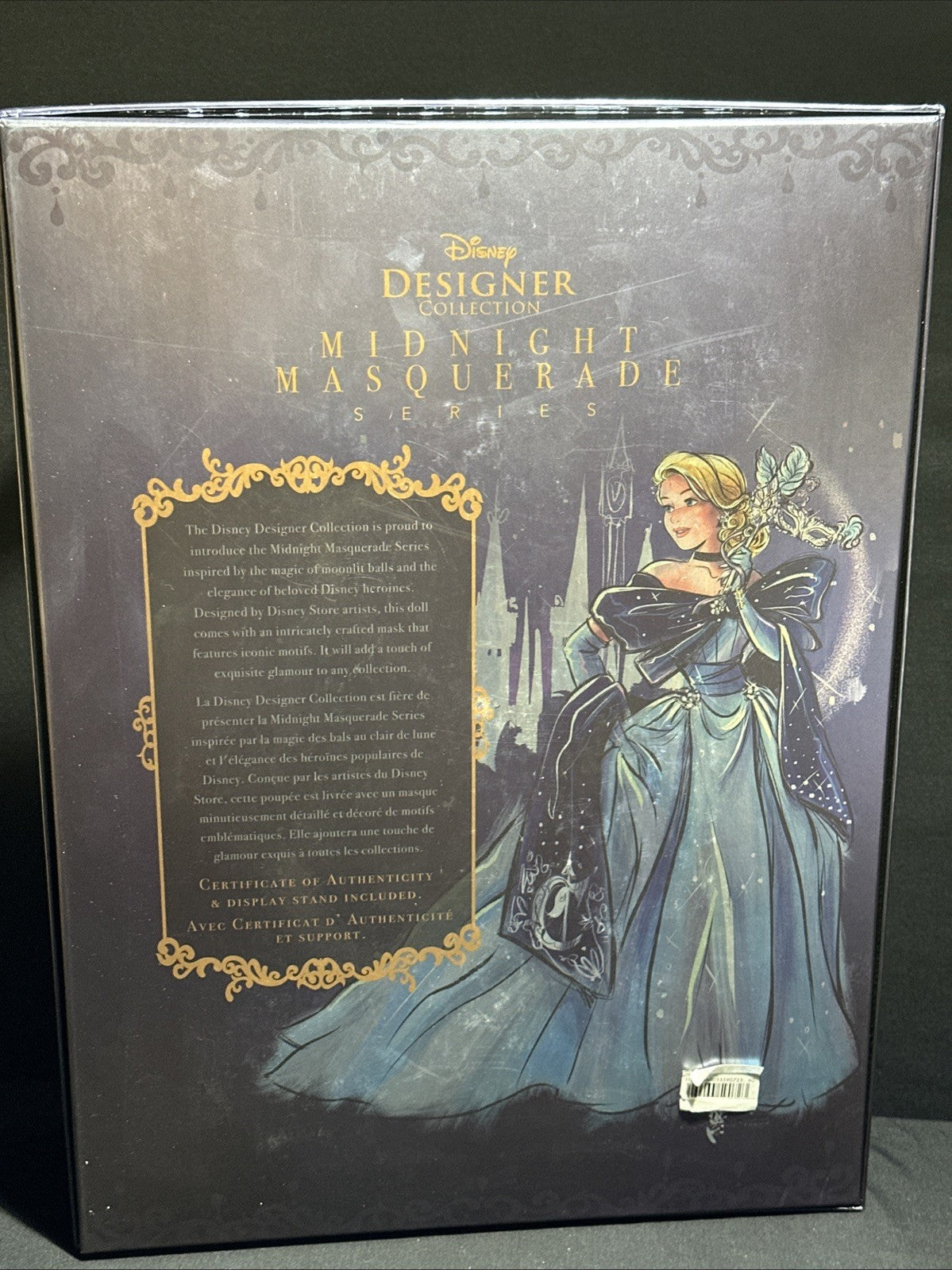 Disney Designer Collection Midnight Masquerade Cinderella Doll Limited Edition