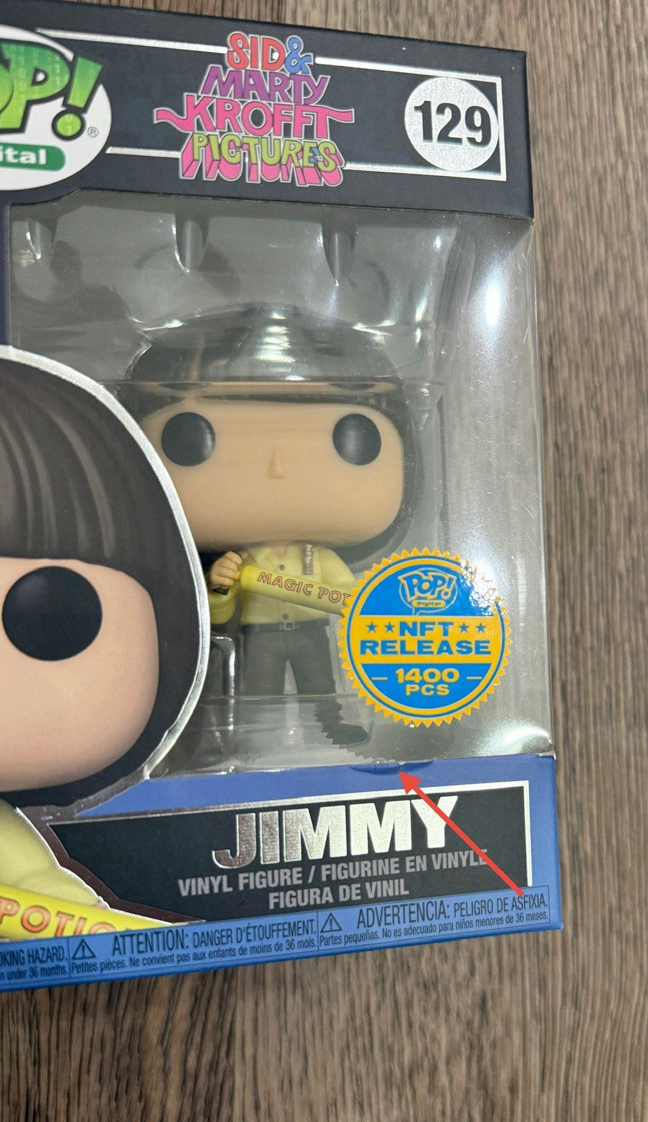 Funko Pop! Digital Sid & Marty Krofft: Jimmy #129 Legendary LE 1400 See Photos