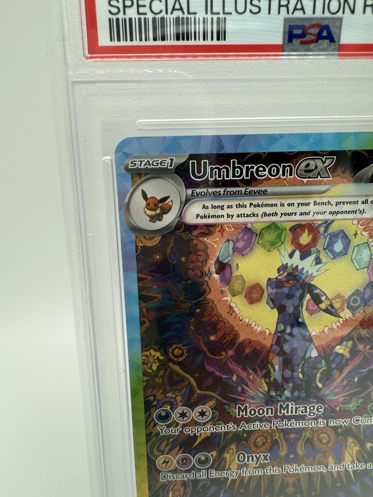 PSA 9 Umbreon ex 161/131 Prismatic Evolutions Special Illustration Rare