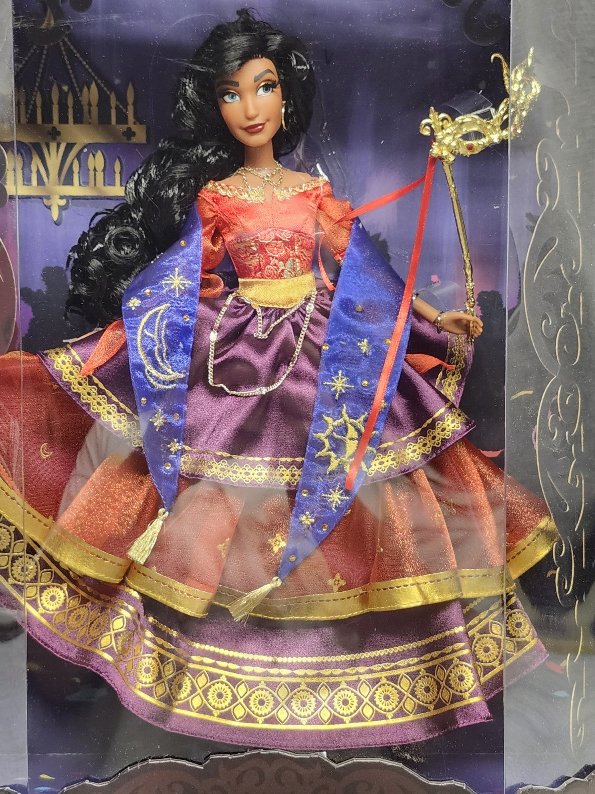 Disney Designer Midnight Masquerade Collection Esmeralda Limited Edition Doll