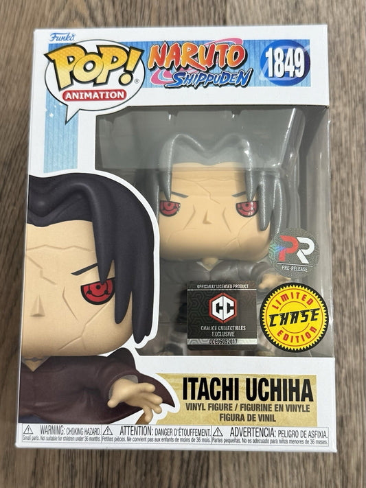 Funko Pop! Naruto - Itachi Uchiha #1849 CHASE Chalice Pre-Release Exclusive