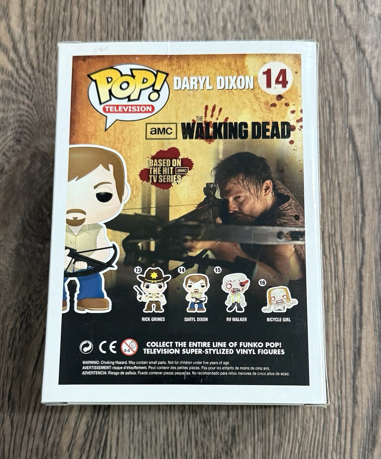 Funko Pop! The Walking Dead Daryl Dixon (w/ Crossbow) #14 Vaulted See Photos